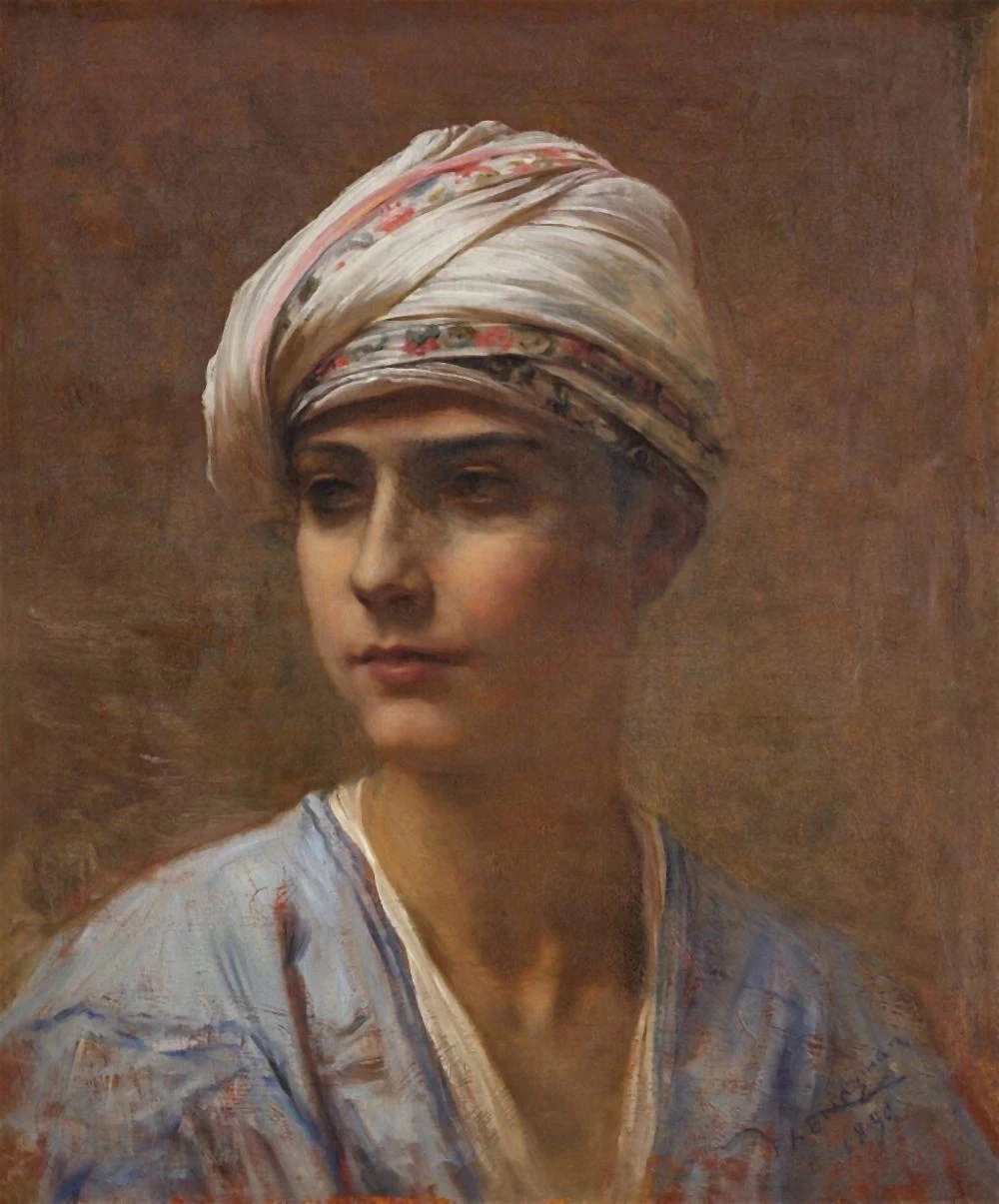 Giovane uomo con turbante